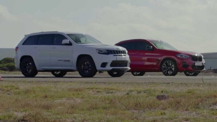 Jeep Grand Cherokee Trackhawk Vs BMW X4 M