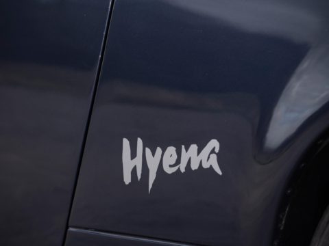 Lancia Hyena Madras Blue asta