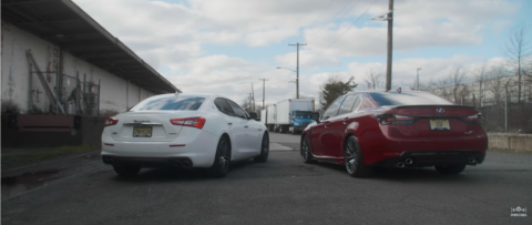 Maserati Ghibli S Q4 vs Lexus GS-F Track Day