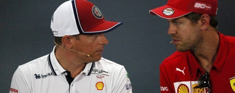 Vettel e Raikkonen