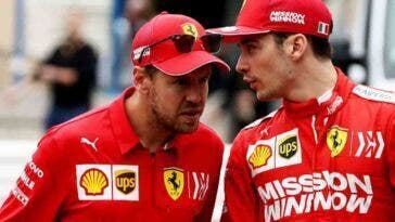 Vettel e Leclerc