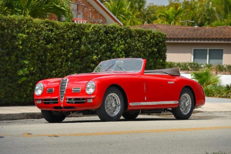 Alfa Romeo 6C 2500 Super Sport Cabriolet 1949 asta