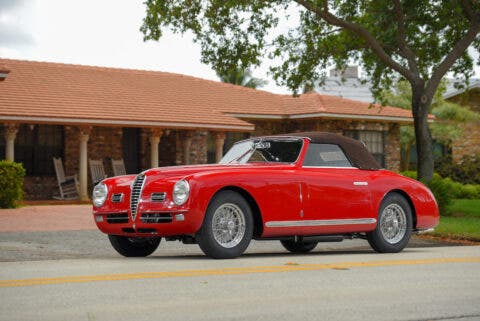 Alfa Romeo 6C 2500 Super Sport Cabriolet 1949 asta