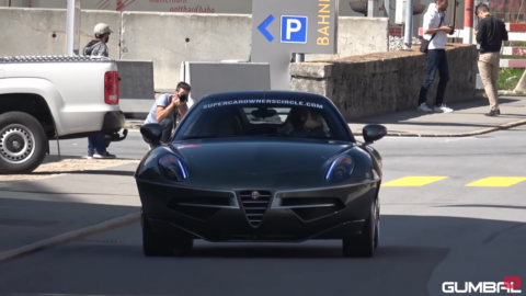 Alfa Romeo Disco Volante Alpi svizzere