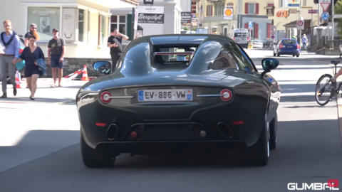 Alfa Romeo Disco Volante Alpi svizzere