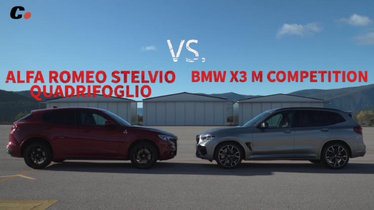 Alfa Romeo Stelvio Quadrifoglio vs BMW X3 M Competition Coches