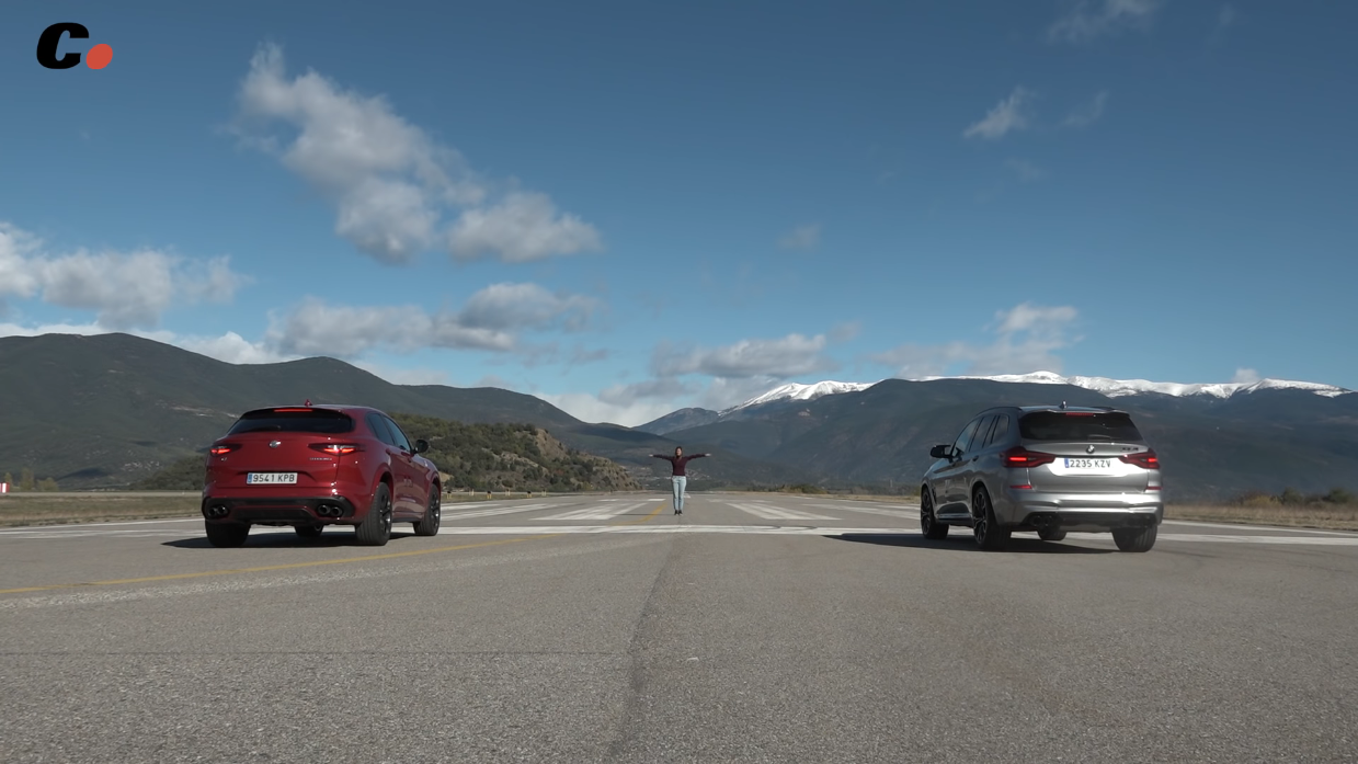 Alfa Romeo Stelvio Quadrifoglio vs BMW X3 M Competition Coches