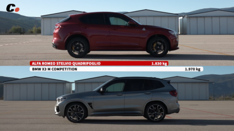 Alfa Romeo Stelvio Quadrifoglio vs BMW X3 M Competition Coches