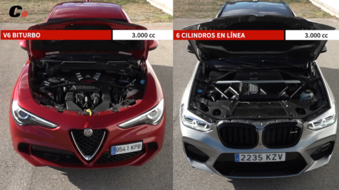 Alfa Romeo Stelvio Quadrifoglio vs BMW X3 M Competition Coches
