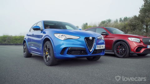 Alfa Romeo Stelvio Quadrifoglio vs Mercedes-AMG GLC 63 S Lovecars