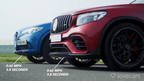 Alfa Romeo Stelvio Quadrifoglio vs Mercedes-AMG GLC 63 S Lovecars