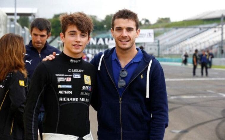 Charles Leclerc e Jules Bianchi