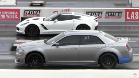 Chrysler 300 SRT vs Corvette Grand Sport Wheels