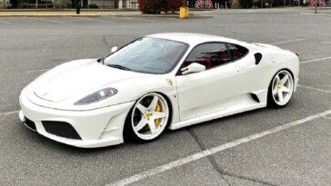 Ferrari F430 bianca mod