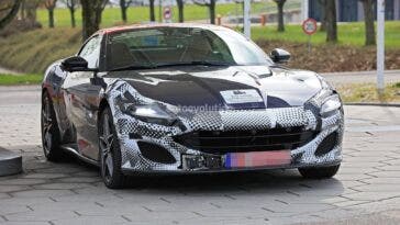 Ferrari Portofino 2021 foto spia
