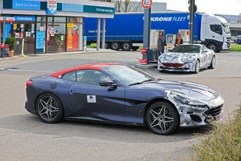 Ferrari Portofino 2021 foto spia