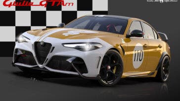 Alfa Romeo Giulia GTA dedicated Livery