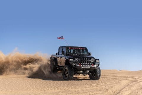 Hennessey Maximus Jeep Gladiator deserto