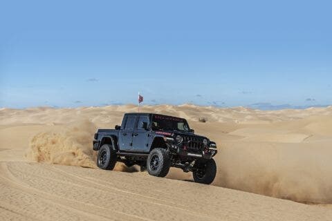 Hennessey Maximus Jeep Gladiator deserto