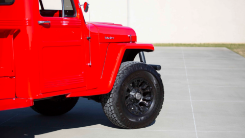 Jeep Willys pick-up asta