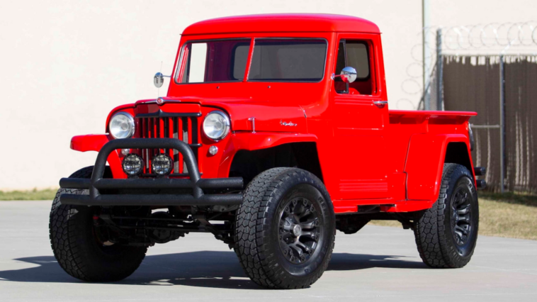 Jeep Willys pick-up asta