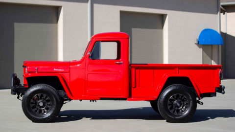 Jeep Willys pick-up asta