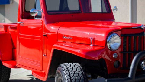 Jeep Willys pick-up asta