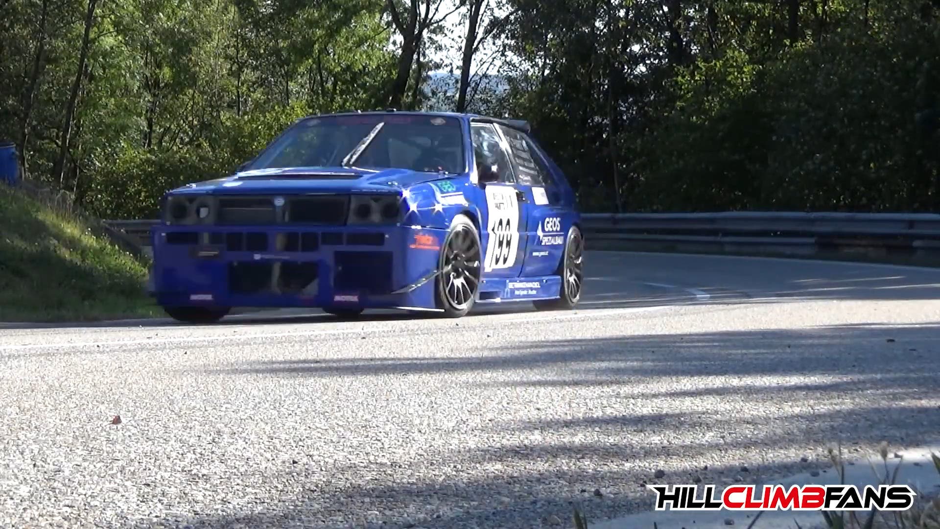 Lancia Delta HF Integrale 524 CV hill climb
