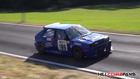 Lancia Delta HF Integrale 524 CV hill climb