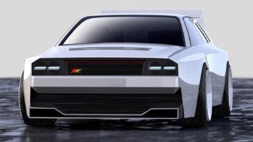 Lancia Delta HF Integrale concept render