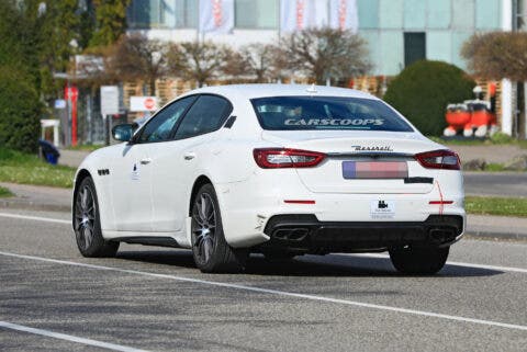 Maserati Quattroporte 2021 foto spia