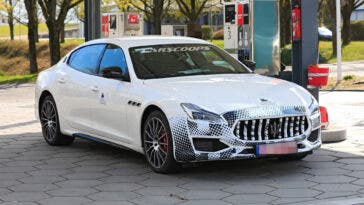 Maserati Quattroporte 2021 foto spia