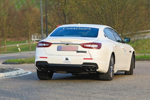 Maserati Quattroporte 2021 foto spia