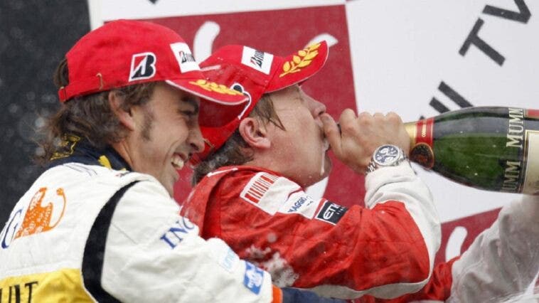 Raikkonen e Alonso