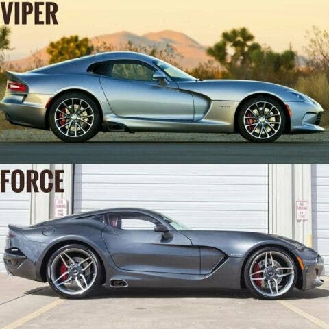 VLF Force 1 vs Dodge Viper