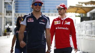 Vettel e Sainz