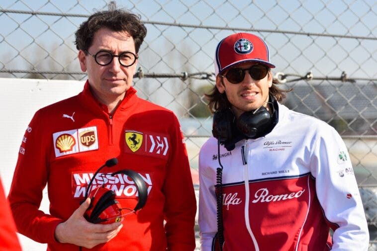 Giovinazzi e Binotto