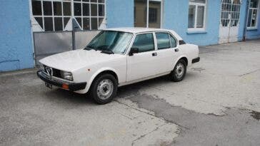 Alfa Romeo Alfetta 2000 blindata 1980 asta