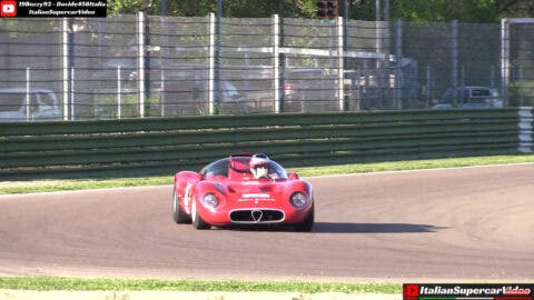 Alfa Romeo Tipo 33 Periscopica 1967 Imola