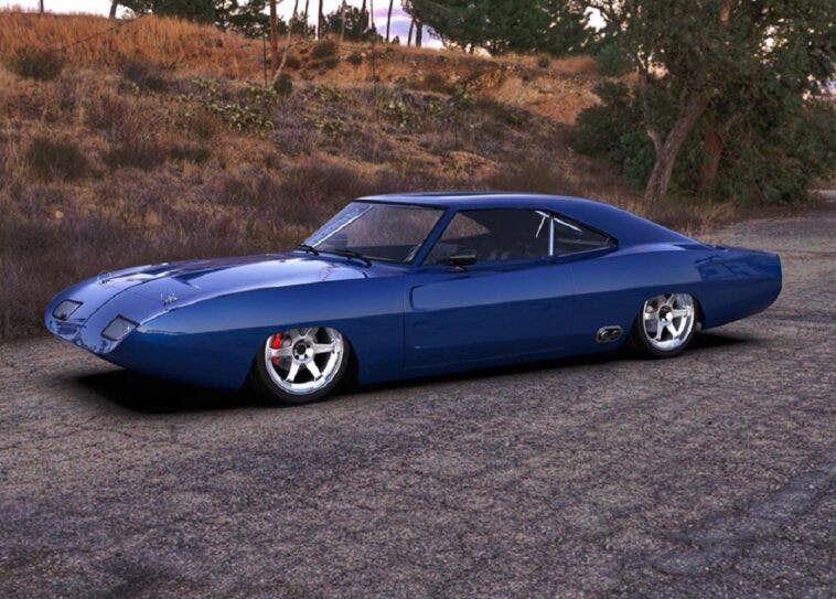 Dodge Charger Daytona moderna render