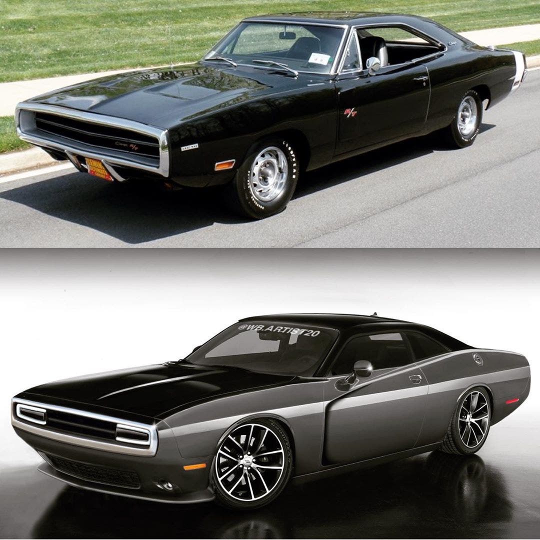 Dodge Charger moderna render