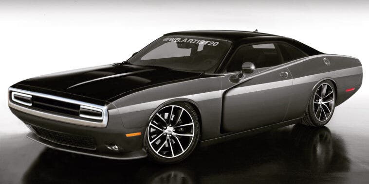 Dodge Charger moderna render