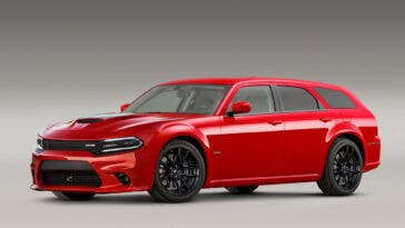 Dodge Magnum SRT Hellcat Widebody render