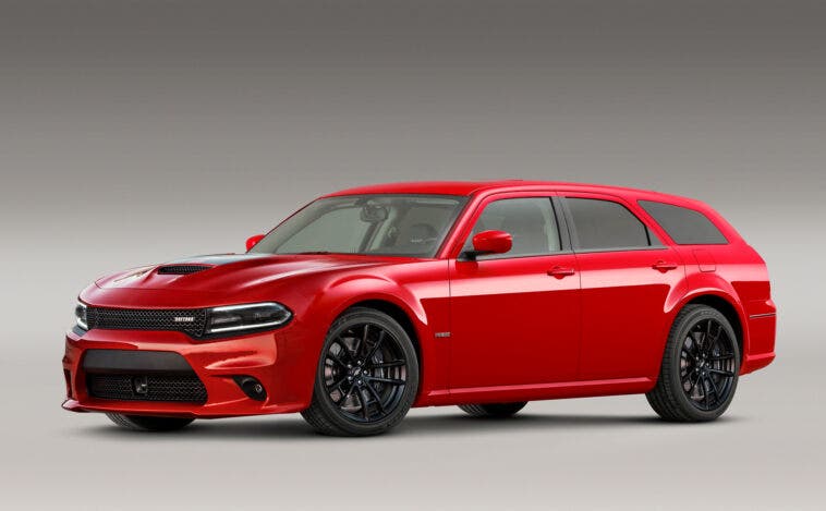 Dodge Magnum SRT Hellcat Widebody render