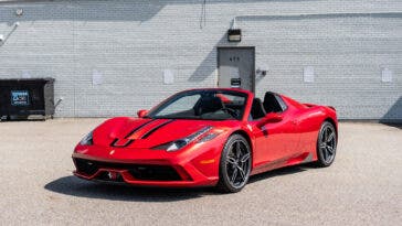 Ferrari 458 Speciale Aperta 2015 asta