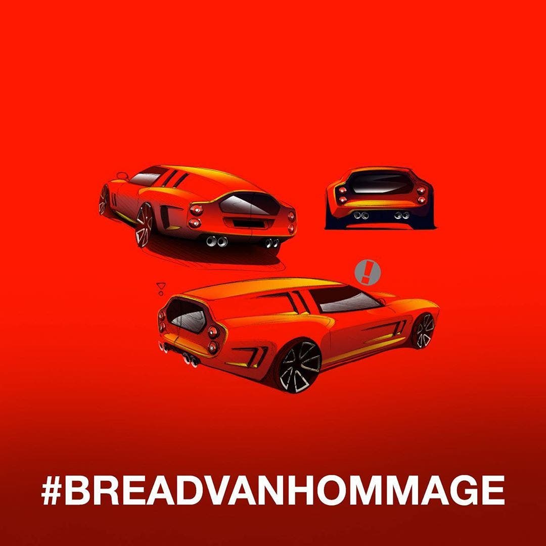 Ferrari Breadvan moderna