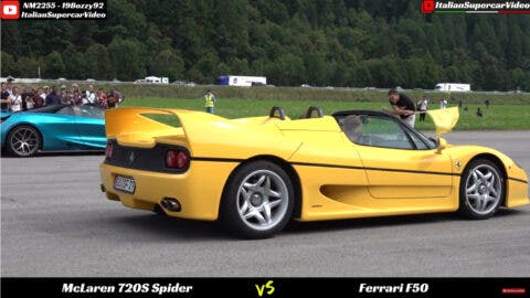 Ferrari F50 vs Bugatti EB 110 vs Lamborghini Diablo SV