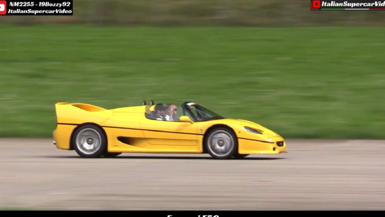 Ferrari F50 vs Bugatti EB 110 vs Lamborghini Diablo SV