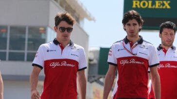 Giovinazzi e Leclerc