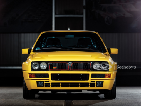 Lancia Delta HF Integrale Evoluzione II Giallo Ginestra asta